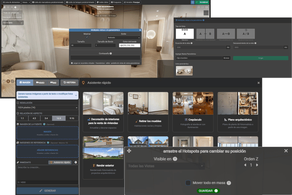 Virtual Staging Editor by Simple Virtual Tour