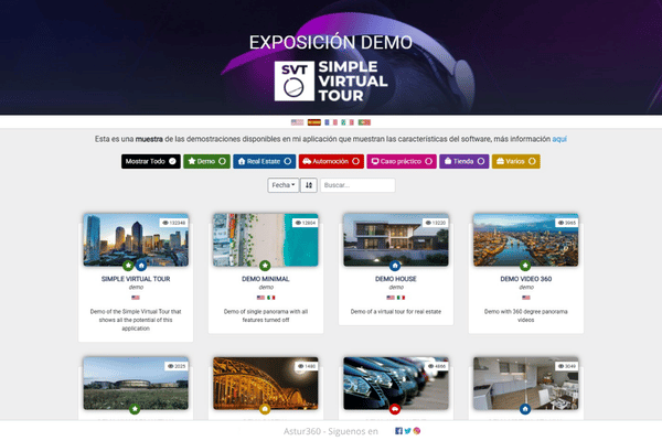 Tours Directory Maps by Simple Virtual Tour
