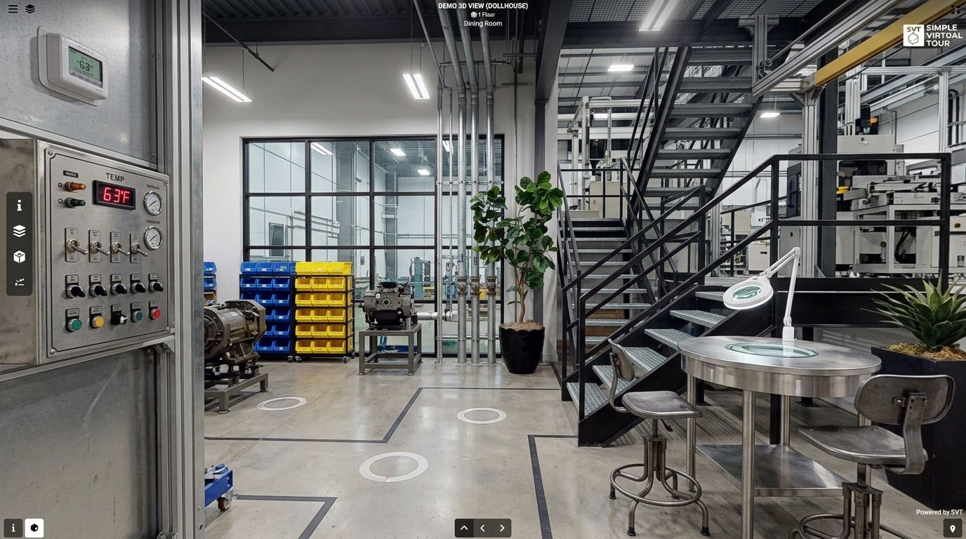 Showroom Virtual Industria by Simple Virtual Tour