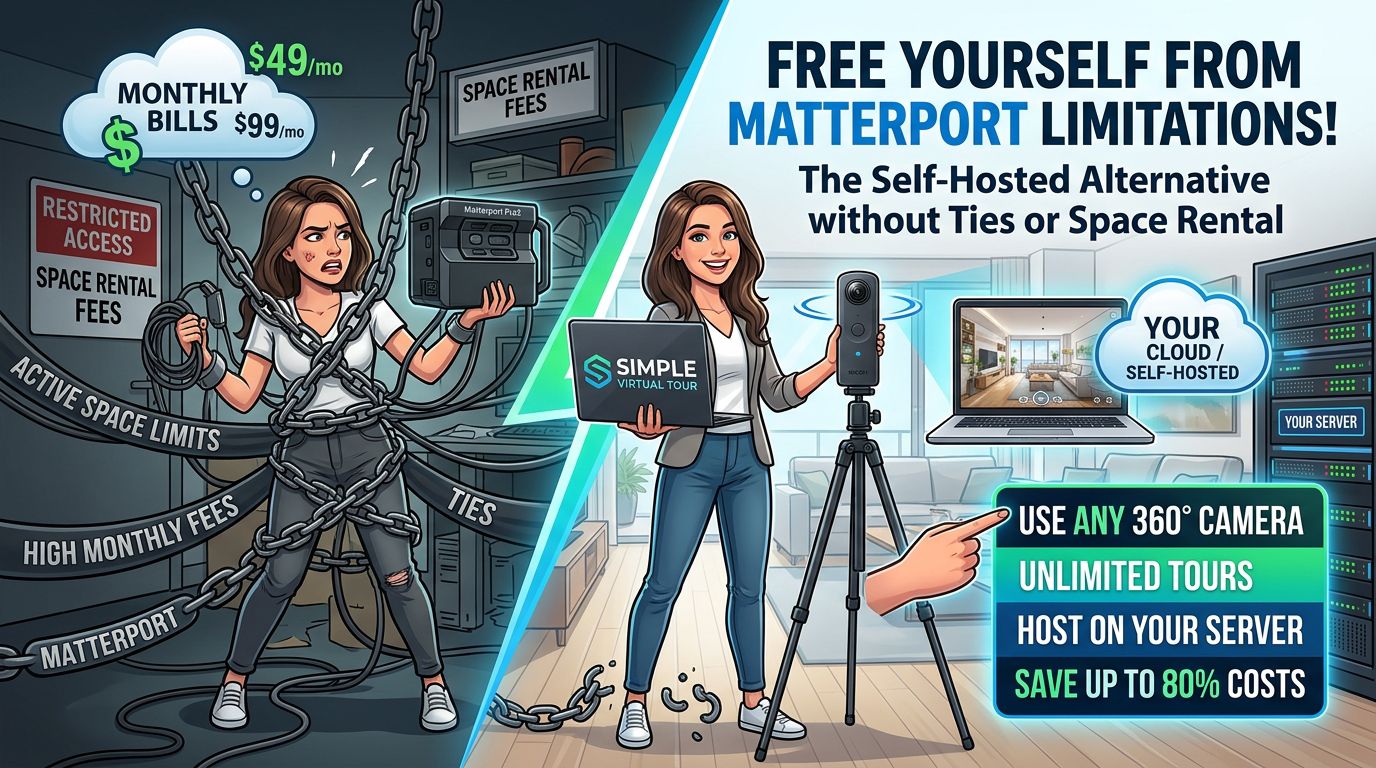 Simple Virtual Tour vs Matterport