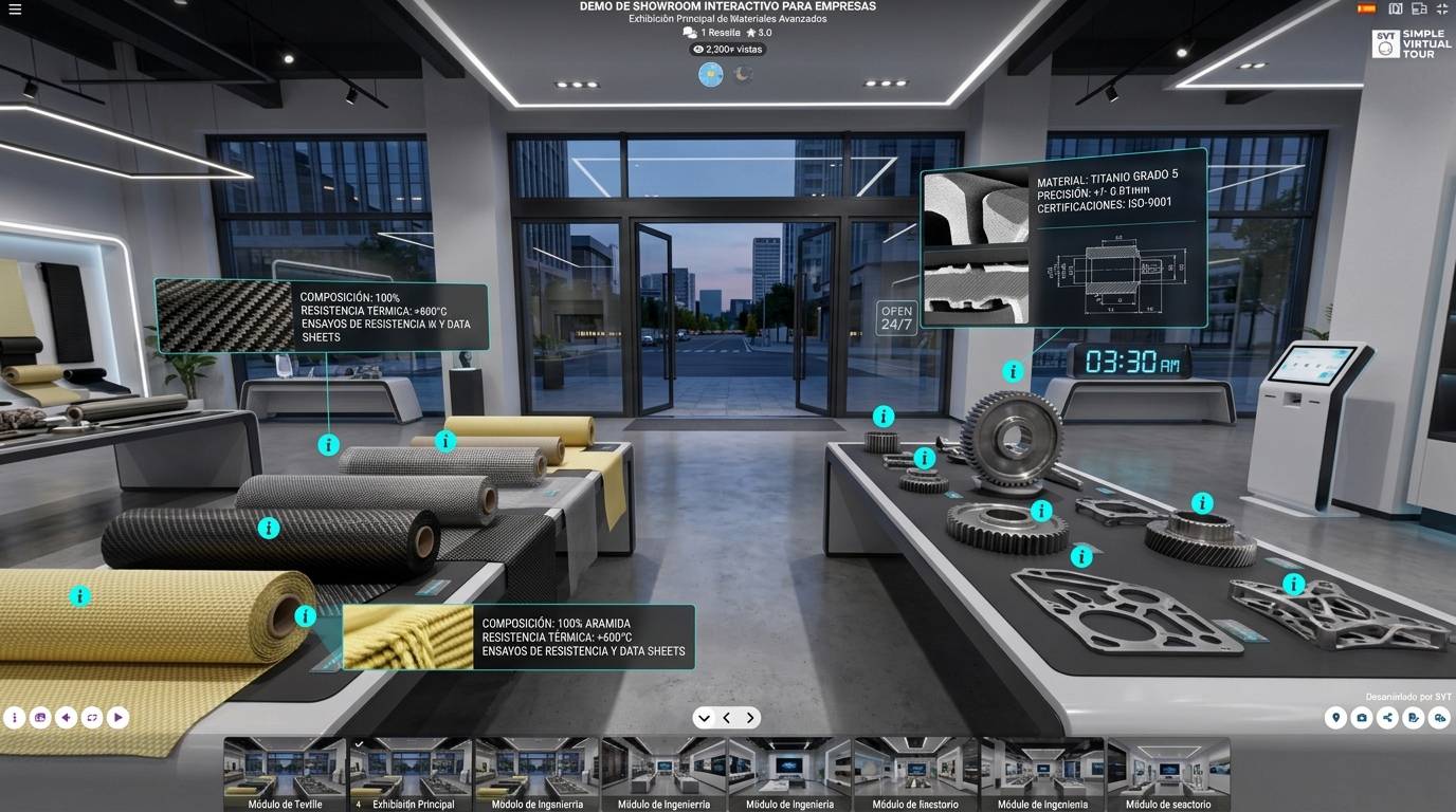 Showrooms virtuales