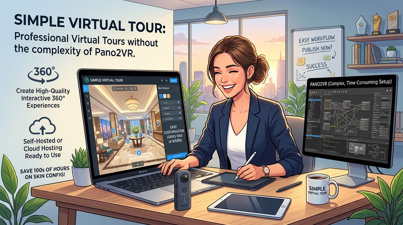 Simple Virtual Tour vs Pano2VR